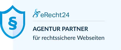 eRecht24 Agentur-Siegel – rechtssichere Websites